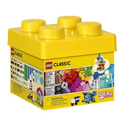 開發(fā)智力好幫手 lego 樂高 classic creative bricks 10692經(jīng)典創(chuàng)意系列 海淘